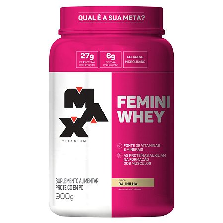 Femini Whey 900g - Max Titanium