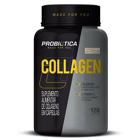 Colágeno Verisol Hidrolisado 120 Cápsulas - Probiótica