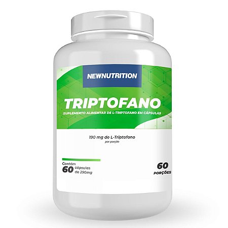 Triptofano 60 Cápsulas - Newnutrition