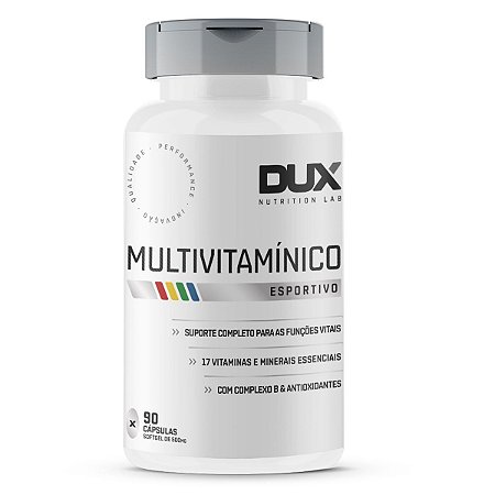 Multivitamínico 90 Cápsulas - Dux Nutrition