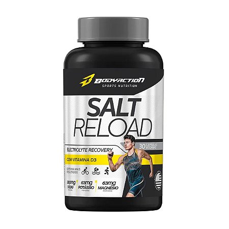 Salt Reload 30 Cápsulas - Body Action