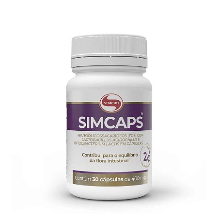 Simcaps 30 Cápsulas 400mg - Vitafor