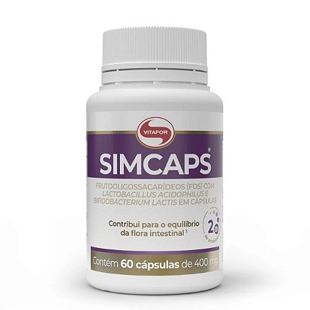 Simcaps 60 Cápsulas 400mg - Vitafor