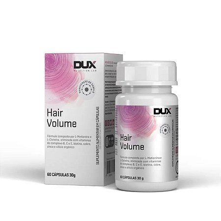 Hair Volume 60 Cápsulas - Dux Nutrition