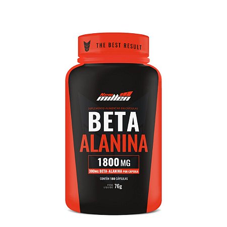 Beta Alanina 1800mg 180 Cápsulas - New Millen