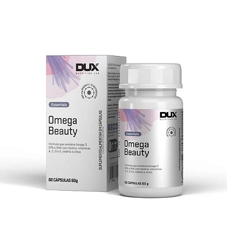 Omega Beauty 60 Cápsulas - Dux Nutrition