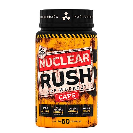 Nuclear Rush 60 Cápsulas - Body Action