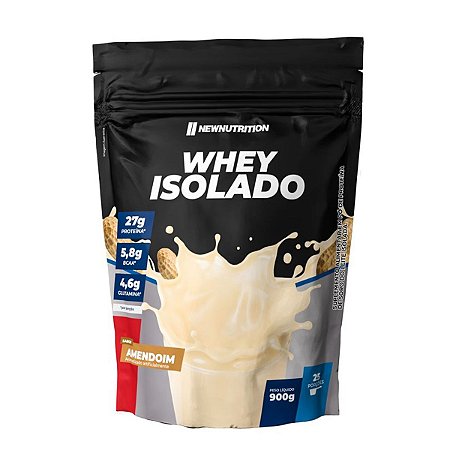 Whey Protein Isolado 900g - New Nutrition