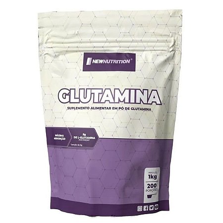 Glutamina 1kg em Pó New Nutrition