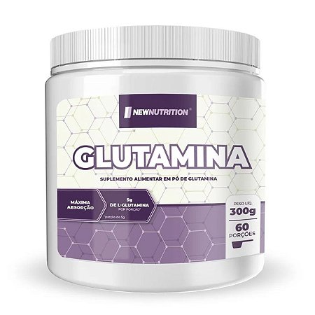Glutamina 300g - New Nutrition