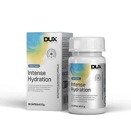 Intense Hydration 30 Cápsulas Skin Care - Dux Nutrition Lab