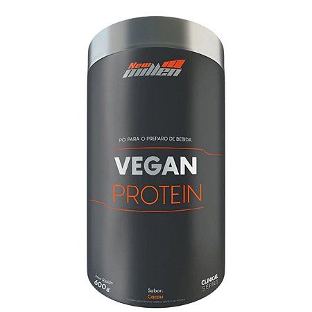 Vegan Protein 600g Cacau - New Millen