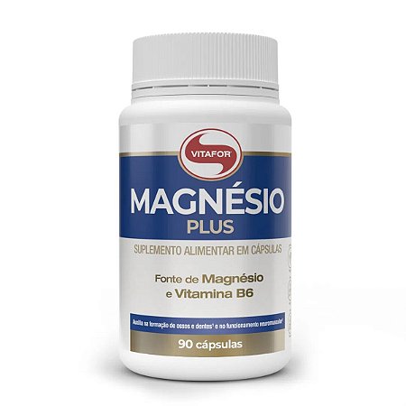 Magnésio Plus 90 Cápsulas - Vitafor