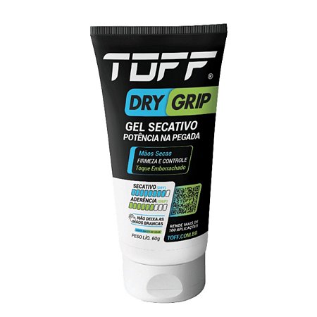 Dry Grip Gel Secativo Potência na Pegada 60g - TOFF