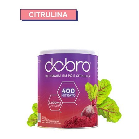 BT Nitrato 400 Beterraba em Pó com Citrulina 220g - Dobro