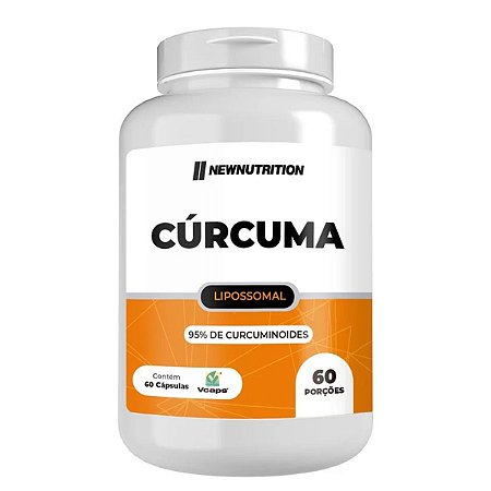 Cúrcuma 60 Cápsulas 95% Curcuminoides - New Nutrition