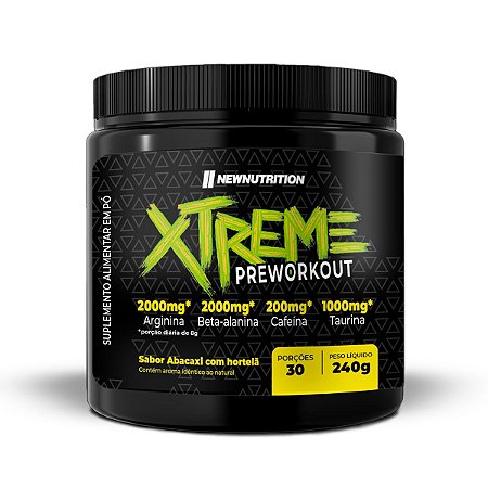 Xtreme Pre Workout 240g - New Nutrition