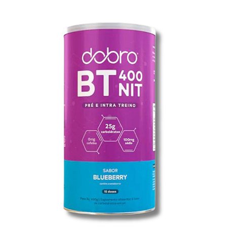 Bt Nitrato 450g Carboidrato Vegano Blueberry - Dobro
