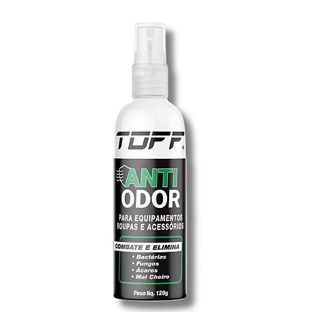 Spray Anti Odor Para Equipamentos Esportivos 120g TOFF
