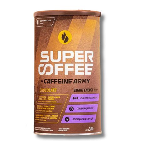 SuperCoffee 3.0 380g Caffeine Army - Chocolate