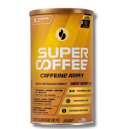 SuperCoffee 3.0 380g Caffeine Army - Paçoca C/ Chocolate Branco