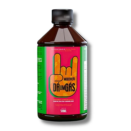 Dá um Gás Frutas Vermelhas 500ml Moderação