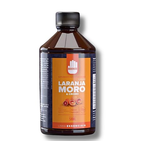 Liquid Laranja Moro e Cromo 500ml Antocianinas - Moderação