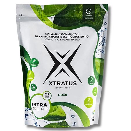 Intra Treino Vegano 2:1 Sabor Limão 1Kg Xtratus
