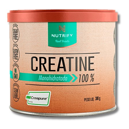 Creatina Monohidratada Creapure 100% Creatine 300g - Nutrify