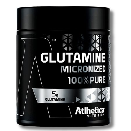 Glutamina Micronizada 100% Pure L-Glutamine 300g - Atlhetica
