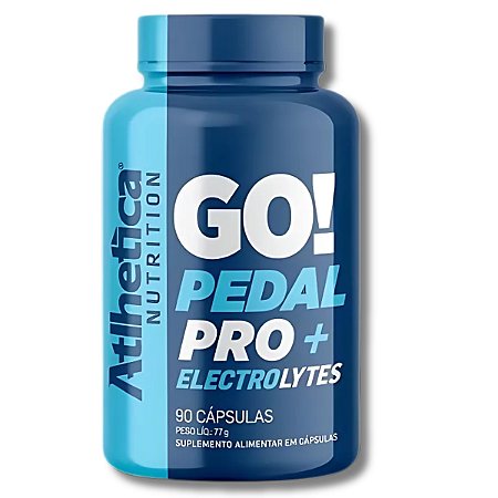 GO! Pedal Pro + Electrolytes 90 Caps Eletrólitos Atlhetica