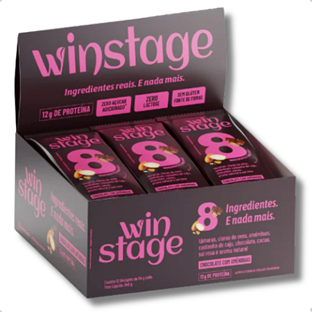 Barra Proteína Caixa 12x54g - Winstage
