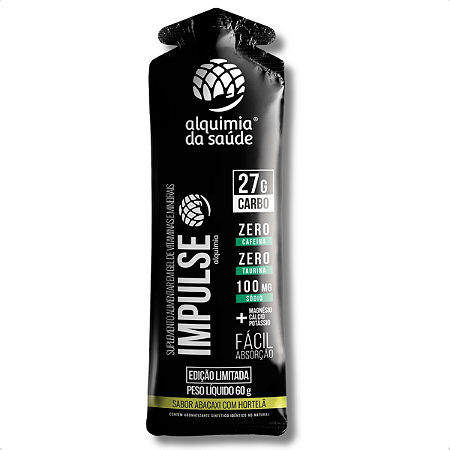 Impulse Box 15x27g Carbo Alquimia da Saúde Energia