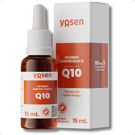 Coenzima Q10 15ml Gotas Alta Absorção Yosen Ydrosolv