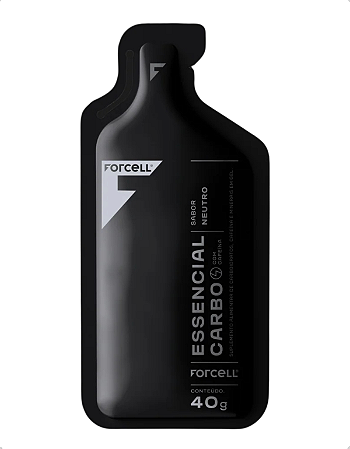 Essencial Carbo Forcell Performance Caixa 10x40g Gel Neutro Com Cafeína