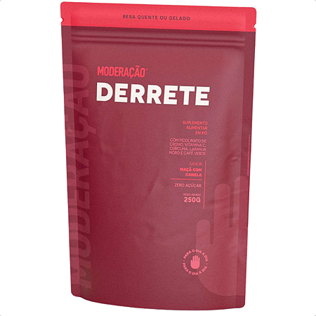 Derrete 250g - Moderação - Maçã com Canela