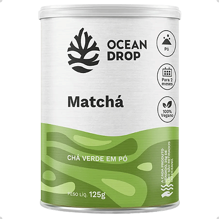 Matchá Em Pó 125g - Ocean Drop