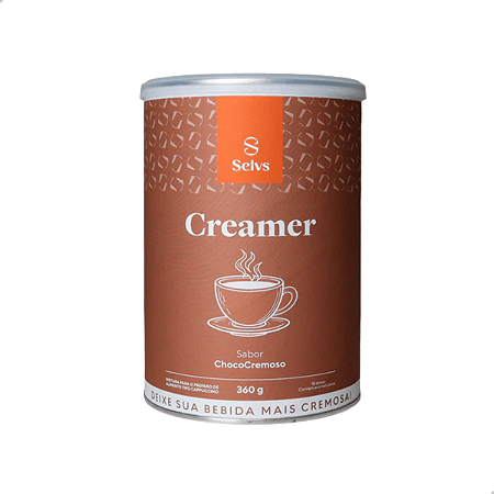Collagen Creamer 360g - Sabor Chococremoso - Selvs