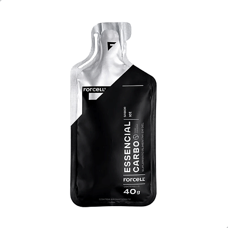 Essencial Carbo 10x40g Caixa Ice com Cafeína - Forcell
