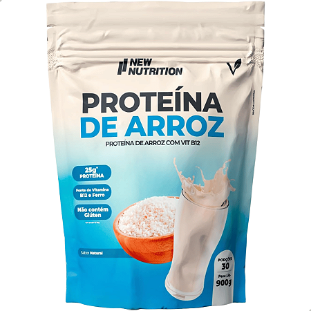 Proteina Do Arroz 900g - New Nutrition