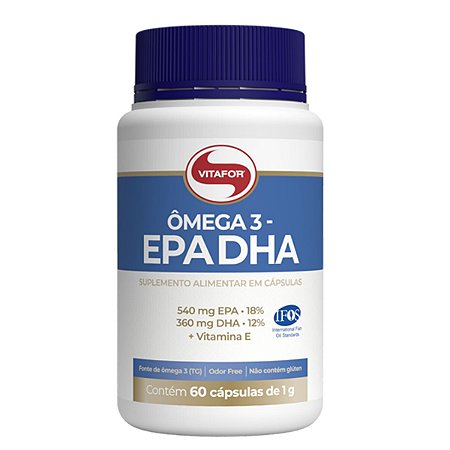 Ômega 3 1000mg Epa Dha (60 Cápsulas) Vitafor