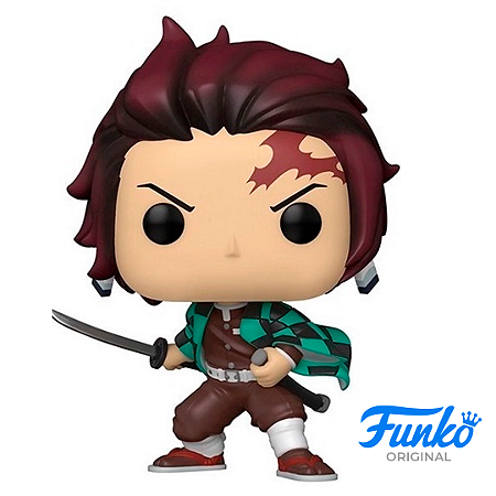 Boneco Funko Pop Demon Slayer Tanjiro Kamado 867 Original - Pop Aqui!