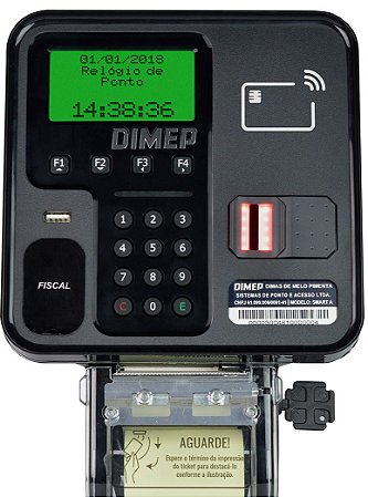 RELOGIO DE PONTO DIMEP SMART POINT BIO FS-01