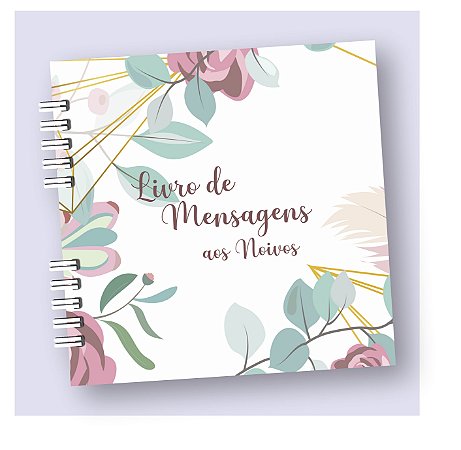 livro de mensagem noivos - Atelier Lala Criativa