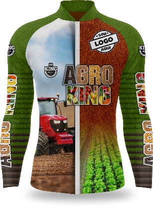 CAMISETA PERSONALIZADA KING BRASIL AGRO - CD0301