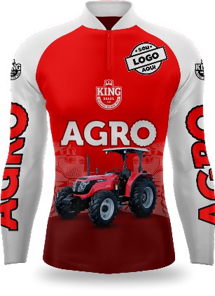 CAMISETA PERSONALIZADA KING BRASIL AGRO - CD0305