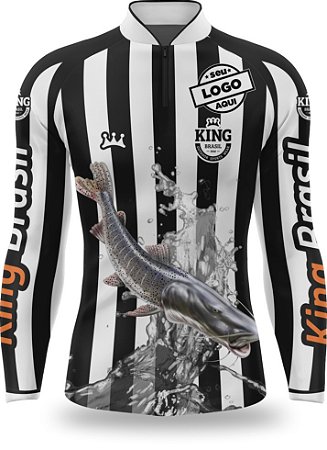 CAMISETA PERSONALIZADA KING BRASIL ATLÉTICO MINEIRO COM PEIXE - CD0232