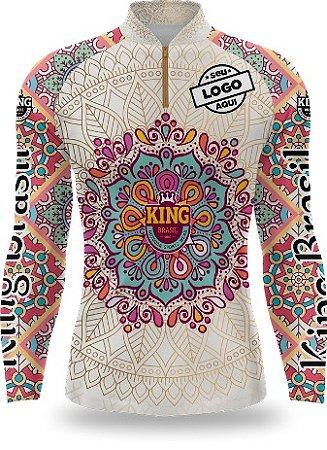 CAMISETA PERSONALIZADA KING BRASIL MANDALA - CD0182