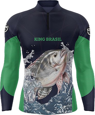 CAMISETA PERSONALIZADA KING BRASIL - KD00356