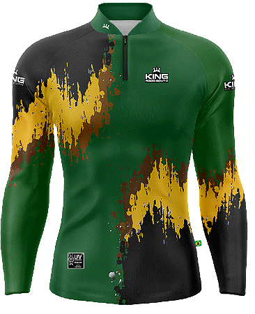 CAMISETA AGRO KING BRASIL COM PROTEÇÃO UV 50+ (KD00531)